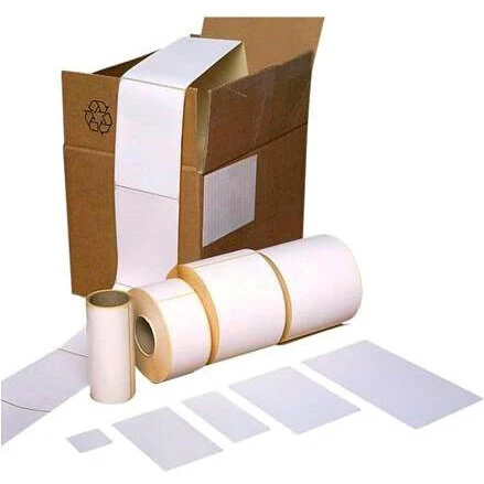 TOP Termoetiket 107x26 mm hvid permanent Ø45 mm, 1685 stk