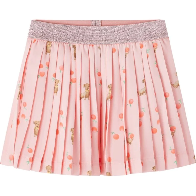 Uden mærke plisseret nederdel til børn str. 140 - lyserød