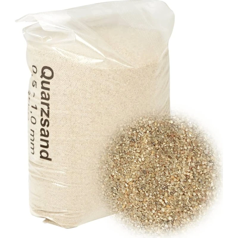 vidaXL filtersand 25 kg 0,5-1,0 mm