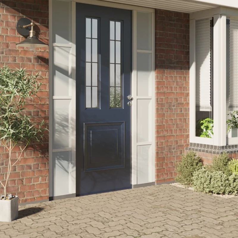 vidaXL vinduesfolie PVC 60x500 cm matteret hvid