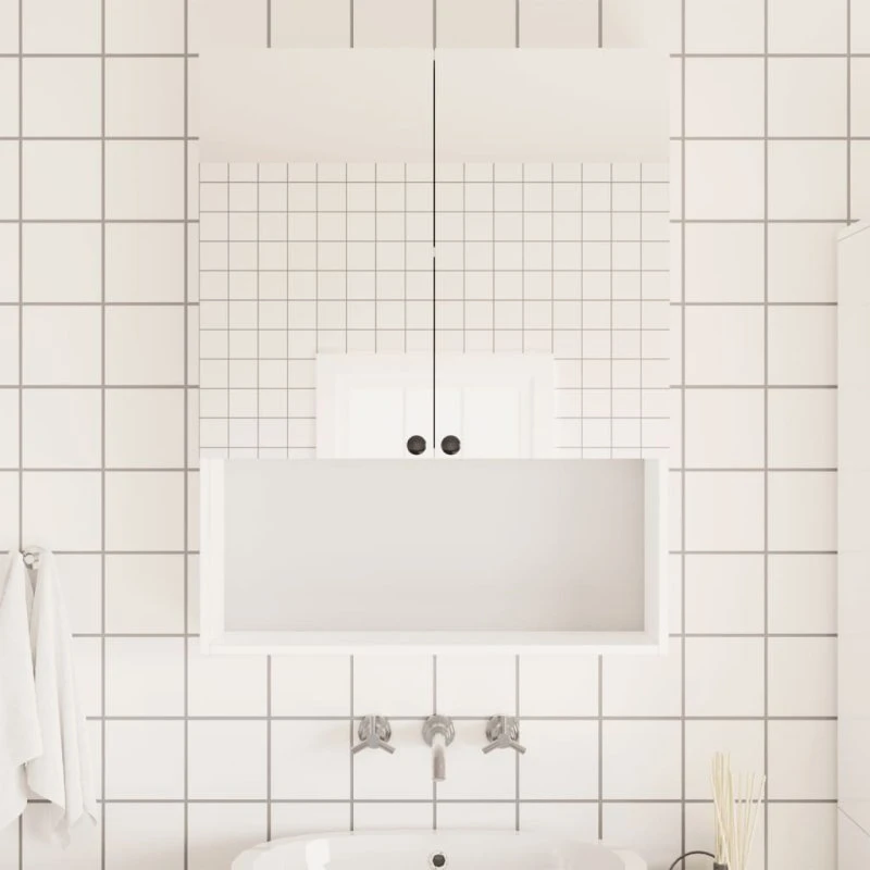 vidaXL spejlfolie 2 stk. 60x200 cm selvklæbende (PET)