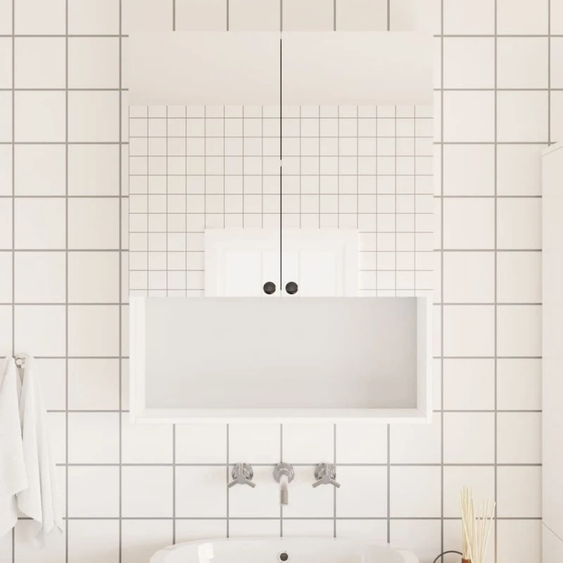 vidaXL spejlfolie 2 stk. 90x200 cm selvklæbende PET