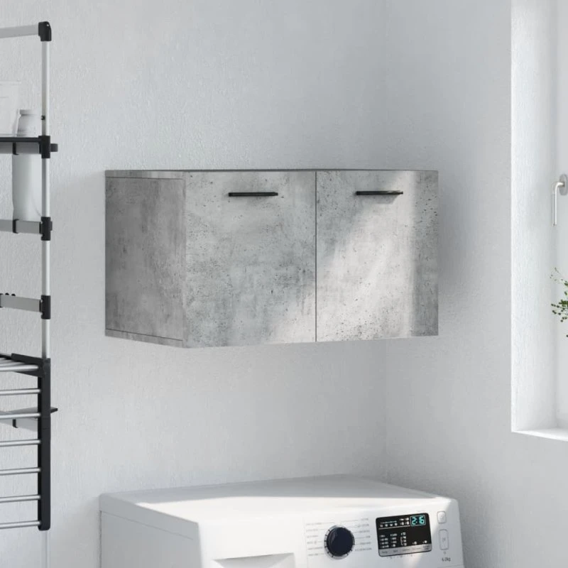 vidaXL vægskab 60x36,5x35 cm konstrueret træ - betongrå