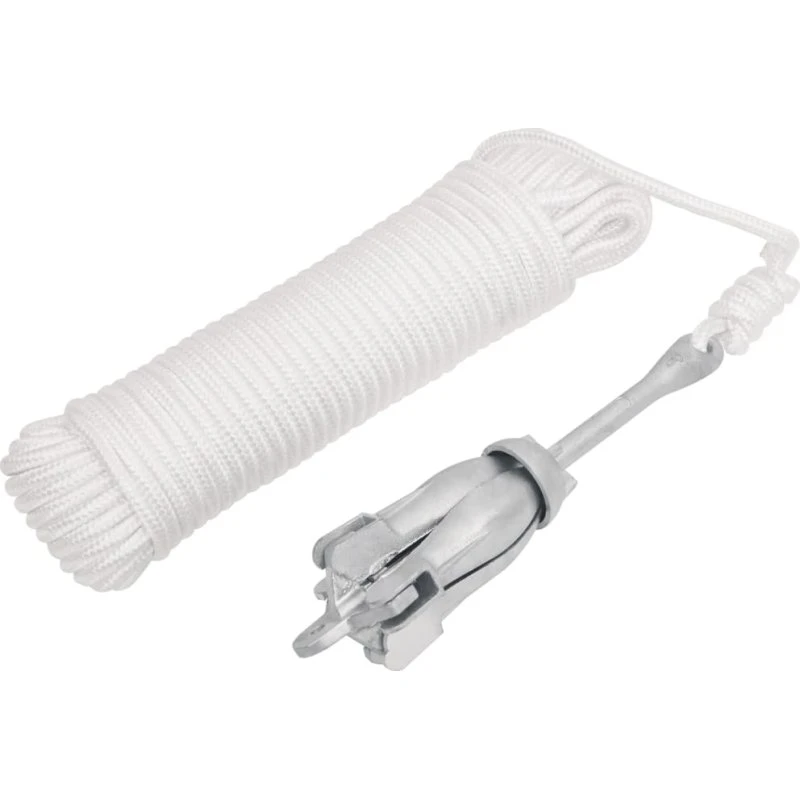 vidaXL foldbart anker 1,5 kg – formbart jern, sølvfarvet