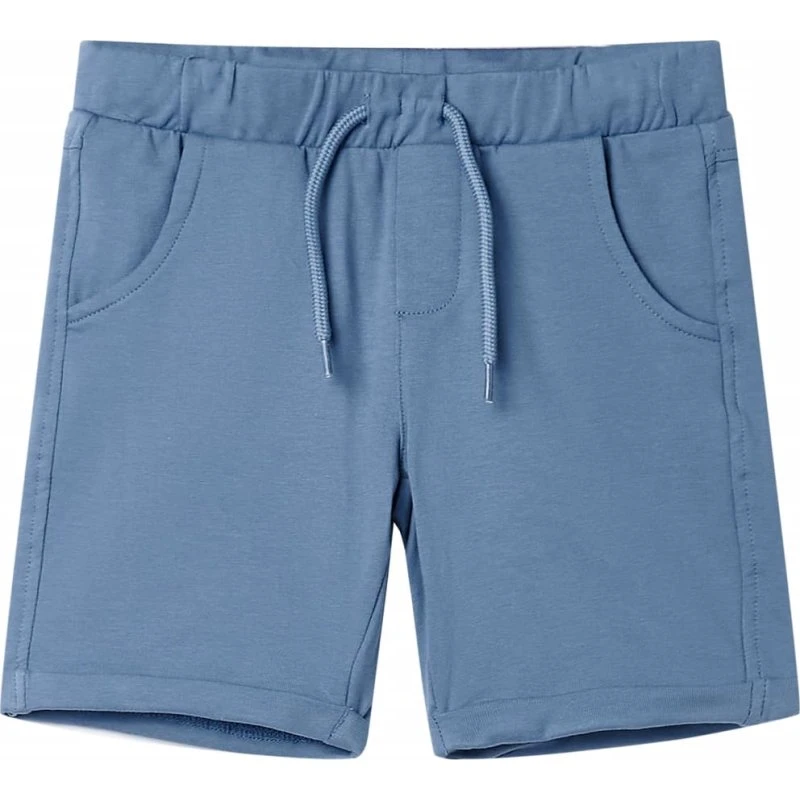 Børneshorts med snøre – str. 140, mørkeblå