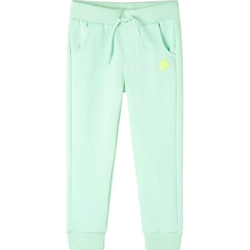 Ukendt mærke Joggingbukser til børn str. 128 - lysegrøn