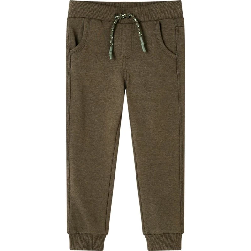 Joggingbukser til børn str. 140 kakimeleret