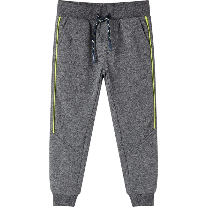 Basic Joggingbukser til børn str. 140, gråmeleret