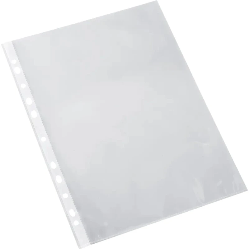 Bantex Plastlommer A4 0,025 mm 100-pak med huller