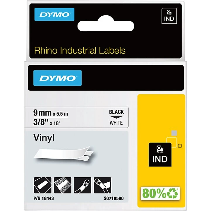 DYMO Rhino Vinyl-tape til labelmaskine