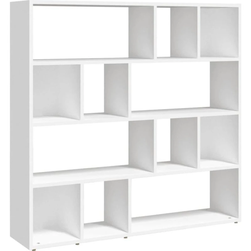 vidaXL bogreol/rumdeler 105x24x102 cm hvid