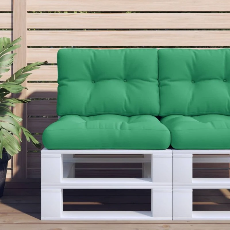 vidaXL pallehynder 2 stk. grøn (polyester)
