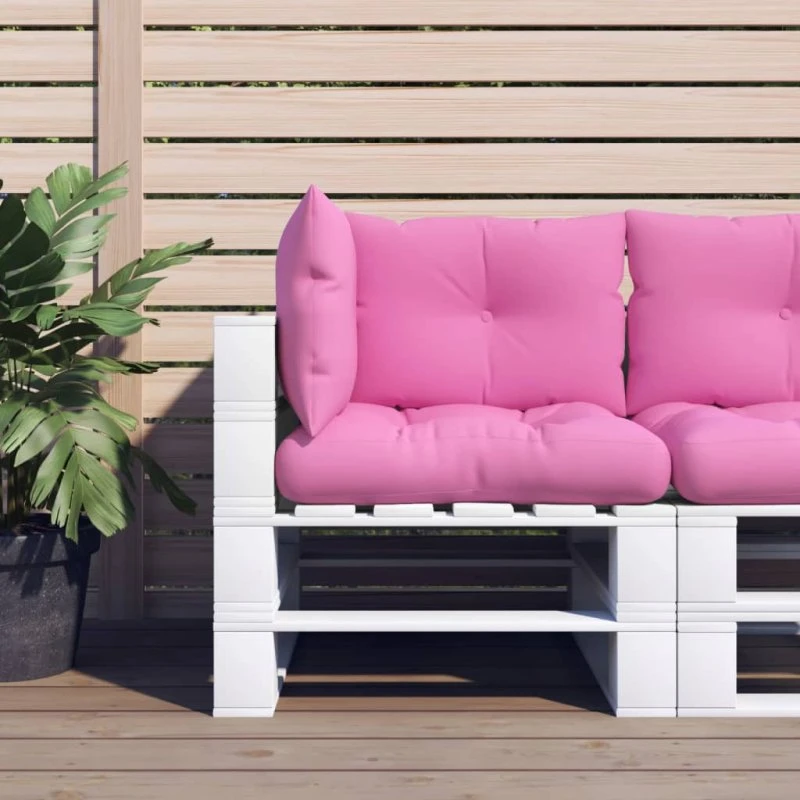 vidaXL pallehynder 3 stk. Oxfordstof pink