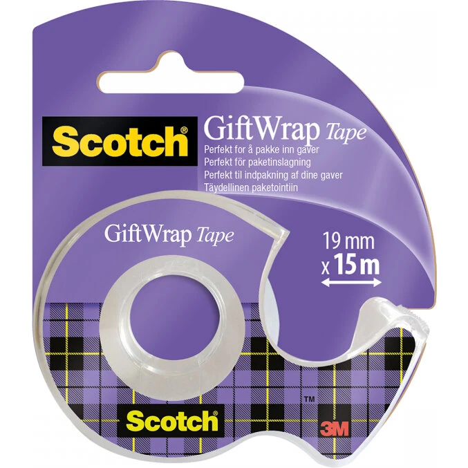 3M Scotch Gavetape 19 mm x 15 m – satinfinish