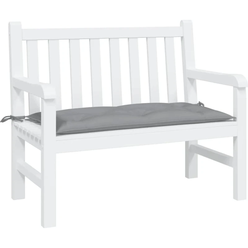 vidaXL hynde til havebænk 100x50x7 cm Oxfordstof grå
