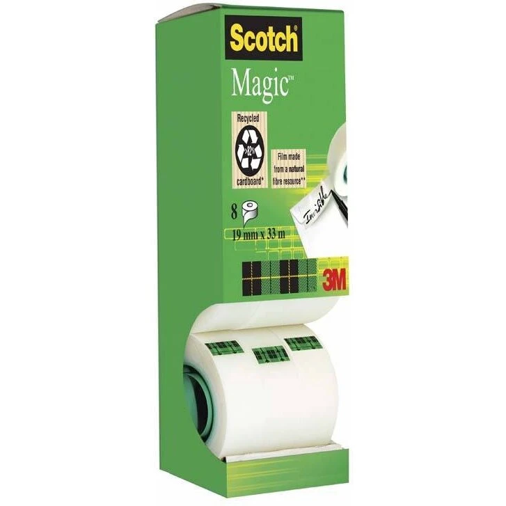 Magic 810 transparent tape 19 mm x 33 m - 8 stk