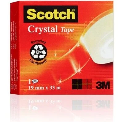 3M Scotch Crystal tape 19 mm x 33 m