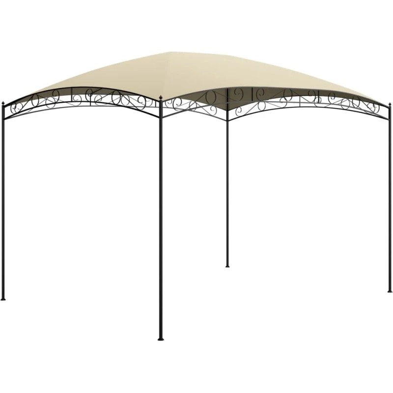 vidaXL pavillon 3x4x2,65 m 180 g/m² creme