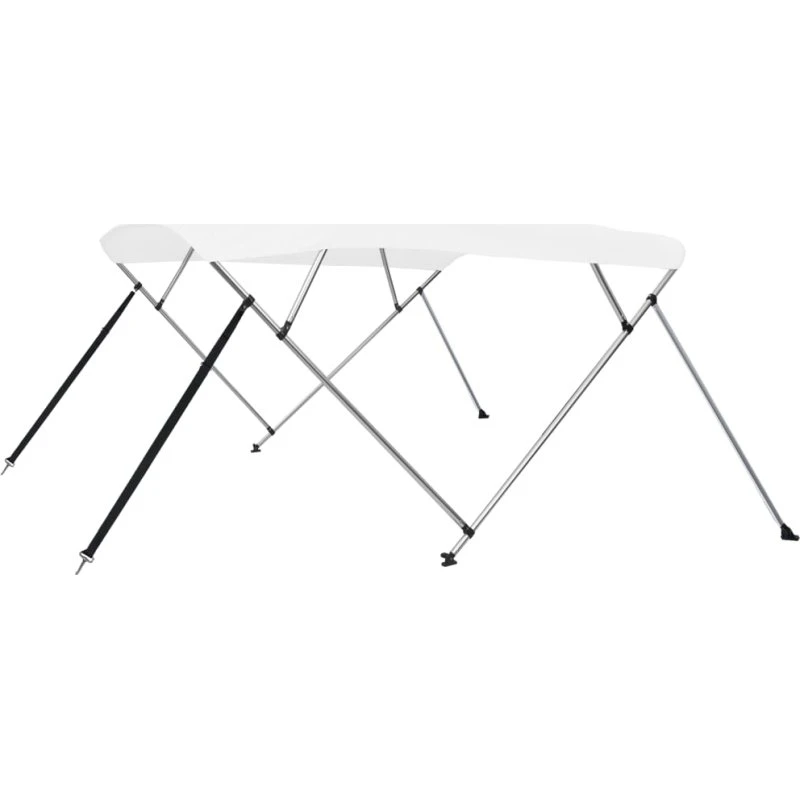 vidaXL biminitop 4 buer 243x196x137 cm – hvid