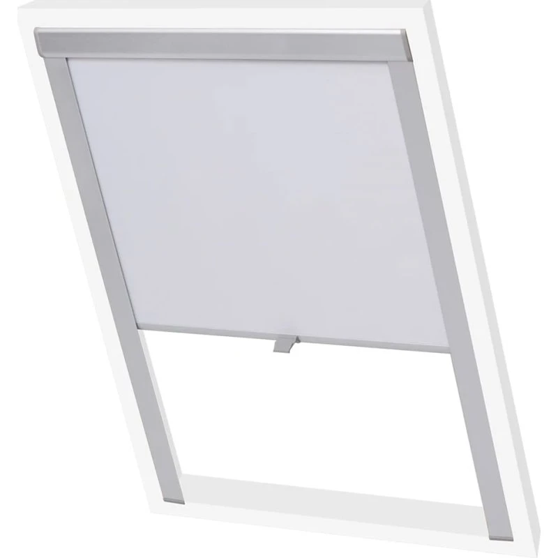 vidaXL Mørklægningsgardin MK06 til Velux – Hvid