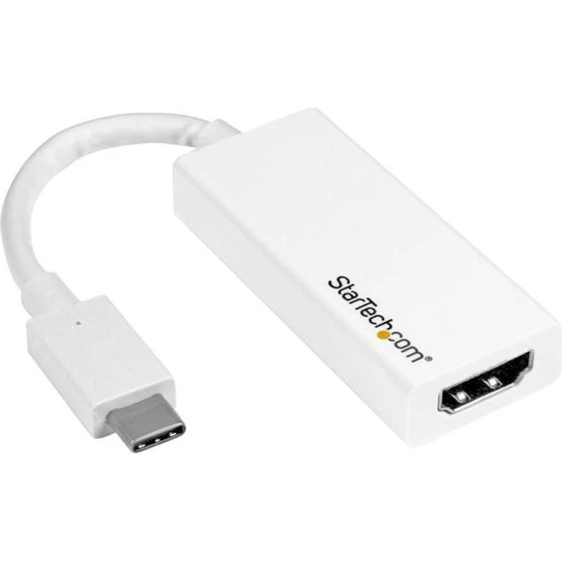 StarTech.com USB-C til HDMI-adapter 4K 30Hz – hvid (CDP2HDW)