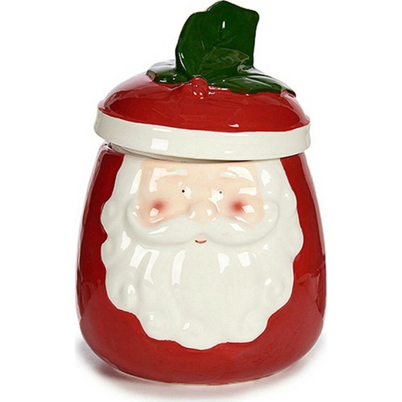 Krist+ keramikfigur Julemand rød 14×19,5×14 cm