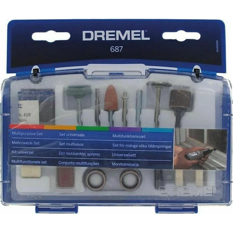 Dremel 687 multifunktions-tilbehørssæt, 52 dele