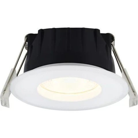 Nordlux Rosalee indbygningsspot – hvid (IP65, kelvinvalg)