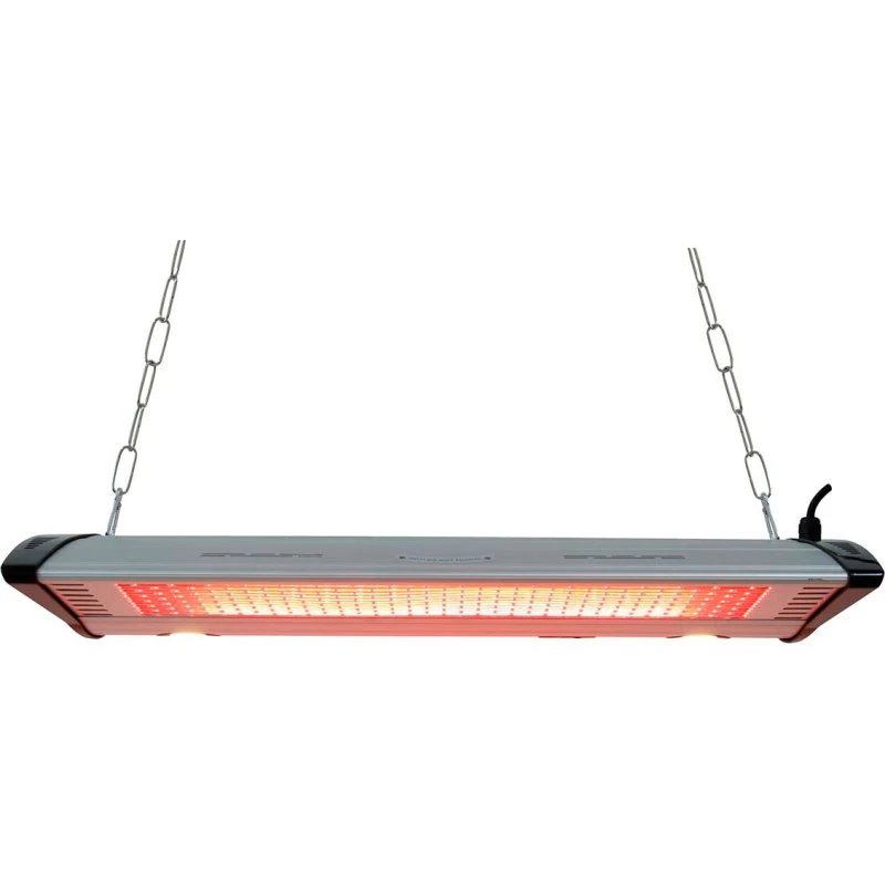 Hortus Terrassevarmer lofthængt 2000W – sølv (Gold Tube)