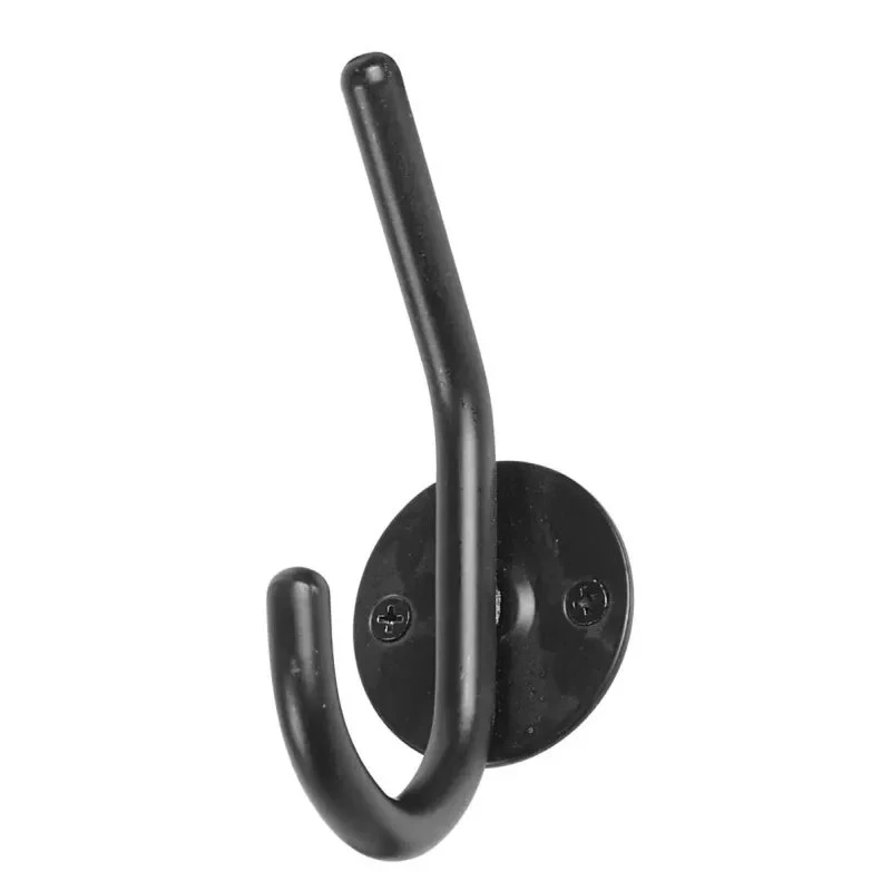 Home-it Enkelt hattekrog A4, sort (6×6×8 cm)