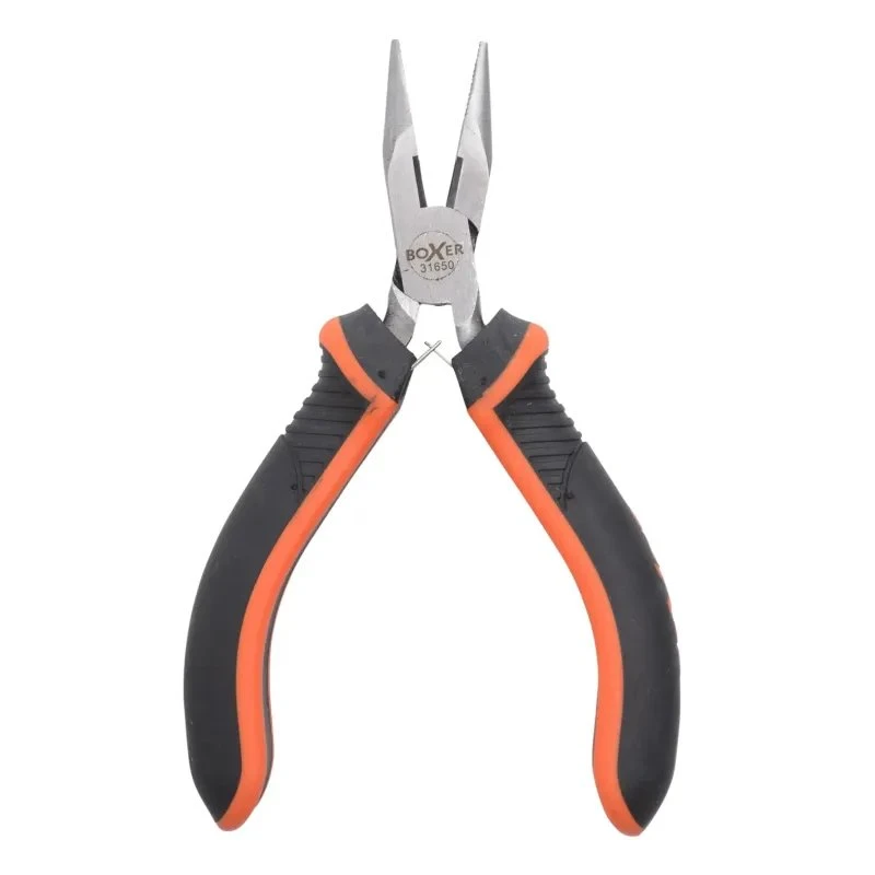 Boxer Spidstang elektronik 120 mm – CR.NI stål, TPR-greb