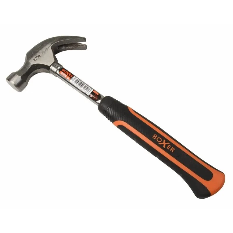 Boxer kløfthammer 225 g – stålskaft, sort/orange