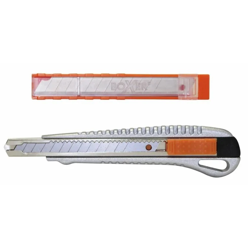 Boxer hobbykniv 9 mm – inkl. 10 ekstra SK5-knivblade