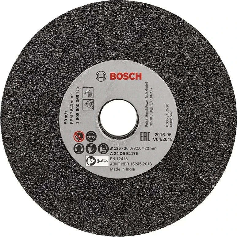 Bosch Slibeskive 1608600069 125 mm A24 (20 mm hul)