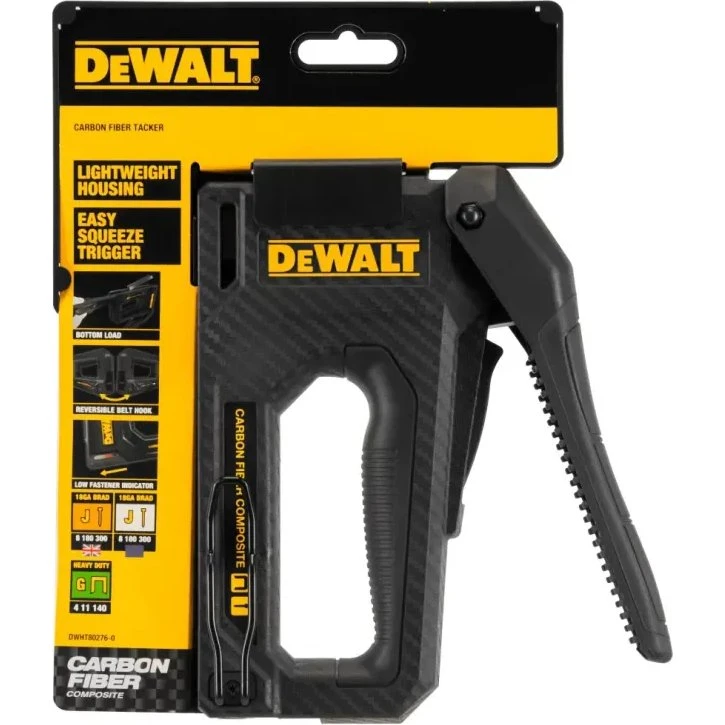 DeWALT Carbon Fiber hæftemaskine 2i1 Type G&J DWHT80276-0