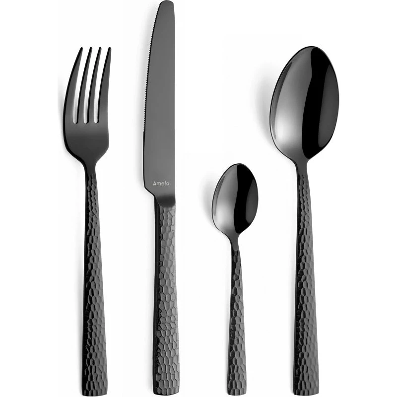 Amefa Felicity bestiksæt 24 dele, sort (rustfrit stål)