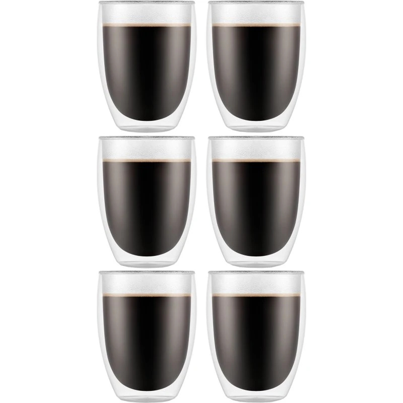 Bodum Pavina dobbeltvægget glas 0,35 l, 6 stk.