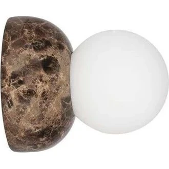 Globen Lighting Torrano 13 væg-/loftlampe IP44 brun