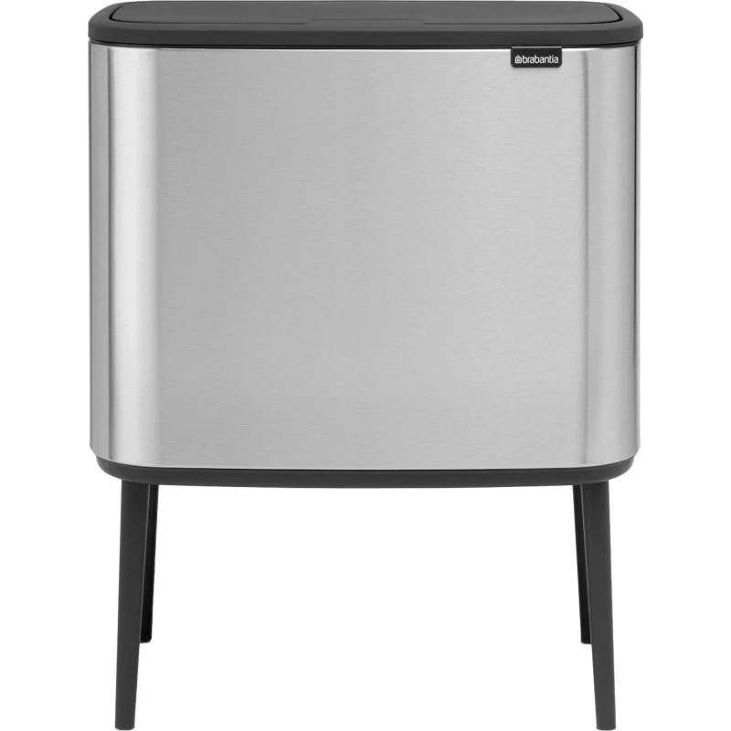 Brabantia Bo Touch Bin 11+23 L, matbørstet stål