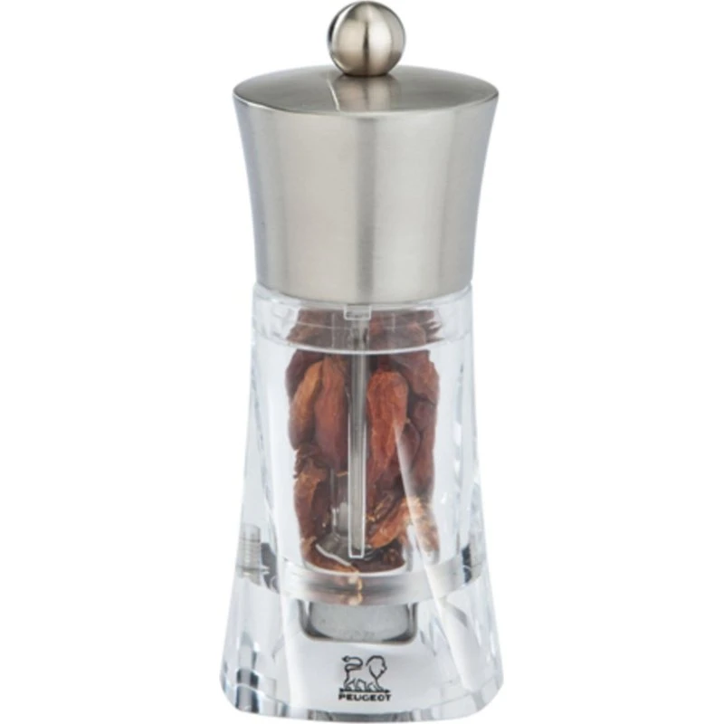 Peugeot Ouessant Chilikværn 14 cm – Klar akryl/rostfri