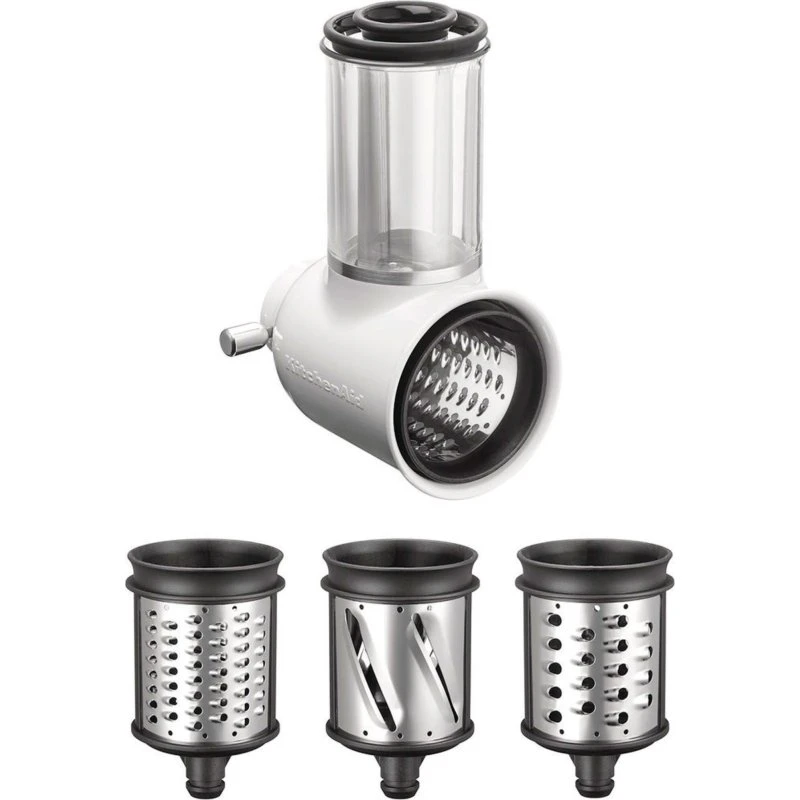 KitchenAid råkostjern til køkkenmaskine - 3 tromler (rustfrit stål)