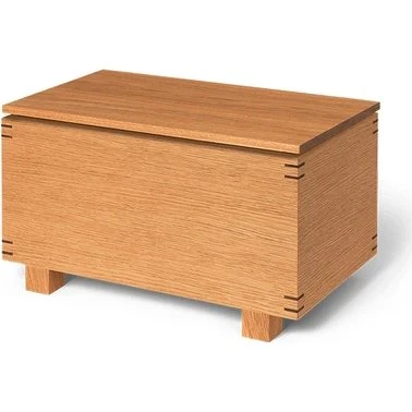 ferm LIVING Bon trækasse 19x35 cm, Oiled Oak