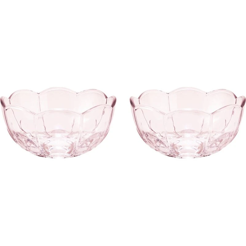 Holmegaard Lily skål 13 cm 2-pak, Cherry Blossom