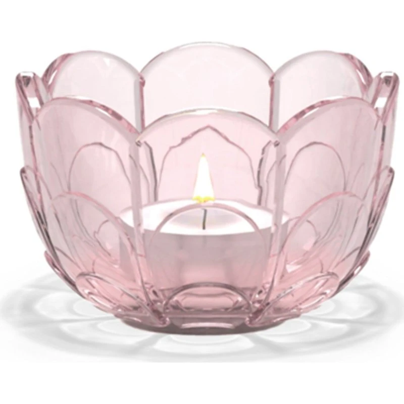 Holmegaard Lily fyrfadsstage Ø7 cm, Cherry Blossom