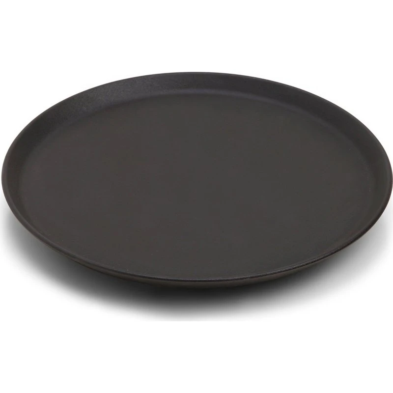 Morsø Stegetallerken 32 cm, sort emaljeret støbejern