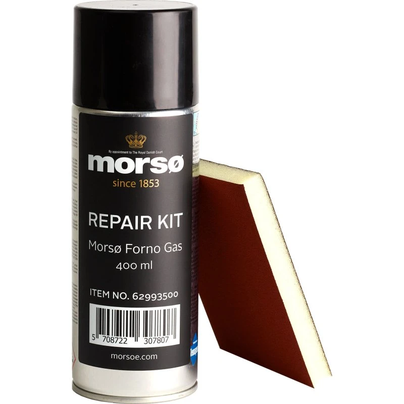 Morsø Rengøringssæt til støbejern (400 ml sort spray)