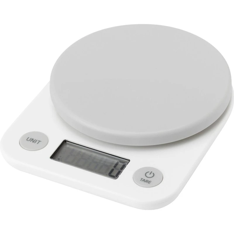 RIG-TIG Foodie køkkenvægt, hvid (5 kg)