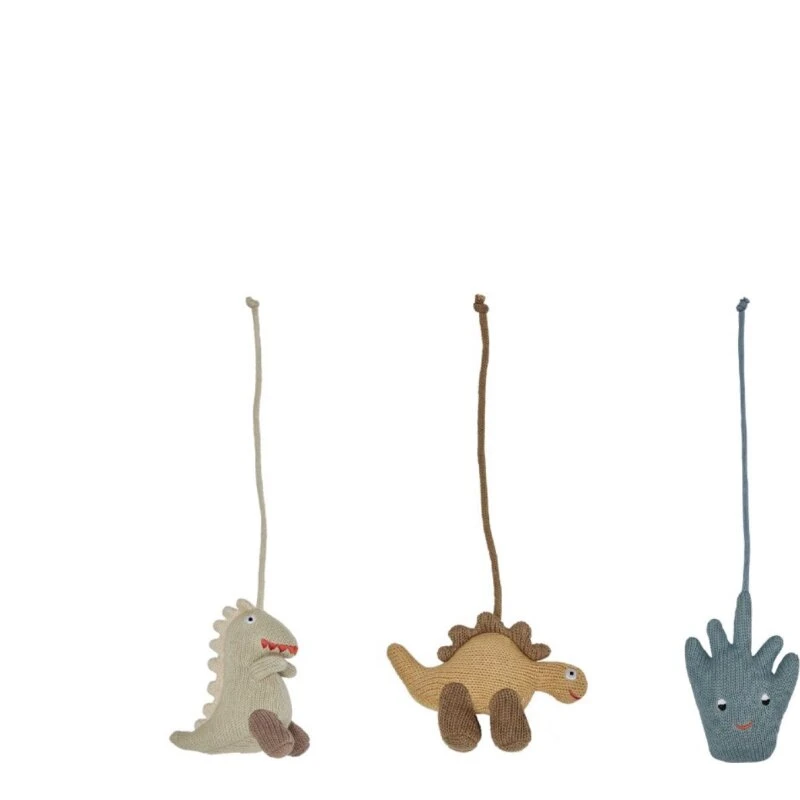 OYOY Dino ophæng til aktivitetsstativ, 3 stk.