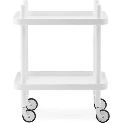 Normann Copenhagen Block rullebord Hvid/Hvid