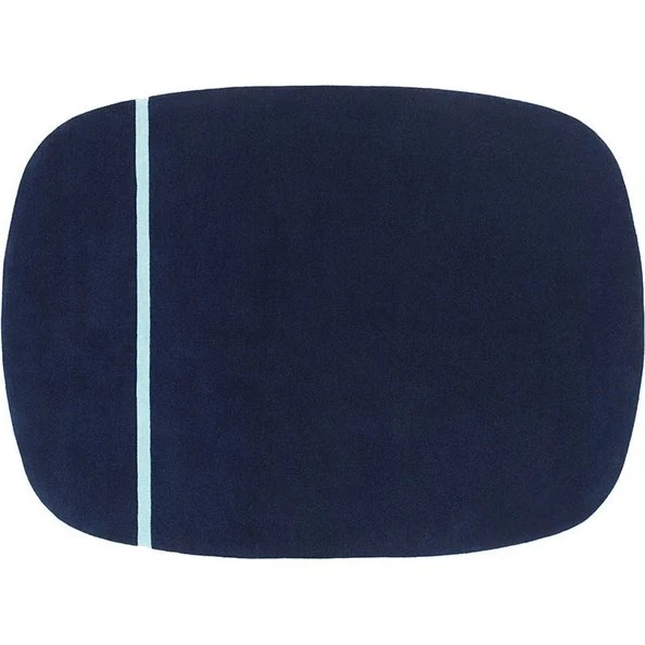 Normann Copenhagen Oona tæppe 175x240 cm blå